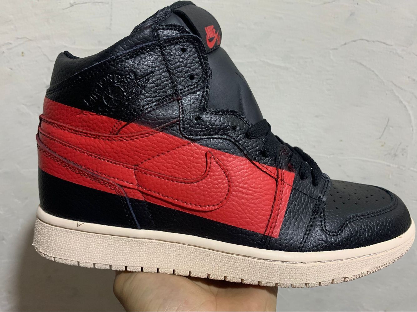 2019 Air Jordan 1 Retro Black Red White Shoes